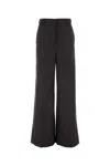 Stella Mccartney Wool Trousers With Belt Loops And High Waist