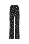 Stella Mccartney Floral-print Silk Trousers In 8475