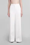 Stella Mccartney Women's Wool Flared Trousers In Beige