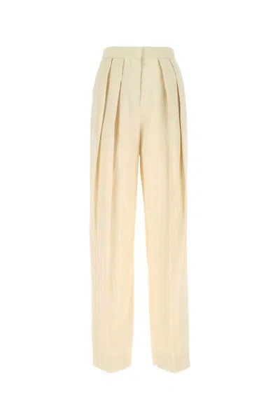 Stella Mccartney Trousers In Beige O Tan