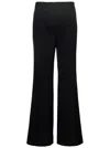 Stella Mccartney Tailored Flared Pants In Wool In Black
