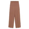 Stella Mccartney Canvas Tailoring Flared Trouser In Nude