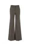Stella Mccartney Tailored Flared Pants In Wool In Camelgrey