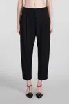 STELLA MCCARTNEY PANTS IN BLACK WOOL