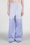 Stella Mccartney Relaxed Fit Trousers Featuring Striped Detailing In White