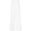 Stella Mccartney Side-stripe Palazzo Pants In Neutrals