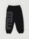 Stella Mccartney Sweatpants With Logo Print Kids In Black