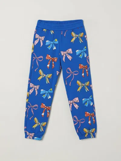 Stella Mccartney Trousers  Kids Kids Colour Multicolor In Blue