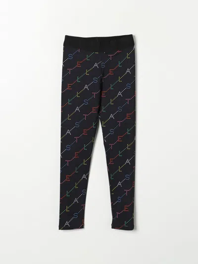 Stella Mccartney Printed Poly Jersey Leggings In Bunt