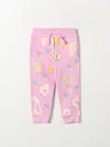 Stella Mccartney Kids Alpaca Doodle Print Sweatpants In Pink