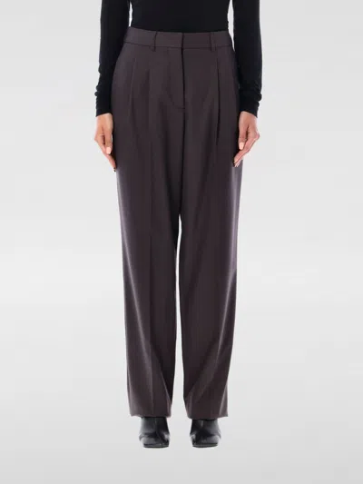 STELLA MCCARTNEY PANTS STELLA MCCARTNEY WOMAN COLOR BROWN,F82889032
