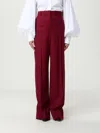 Stella Mccartney Pants  Woman Color Burgundy In Red
