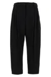 Stella Mccartney Cropped Tailored Pants With Double Front Pleats