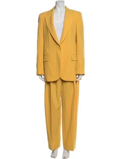 Pre-owned Stella Mccartney Pantsuit In Yellow