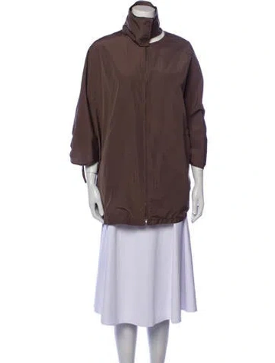 Pre-owned Stella Mccartney Parka In Gray