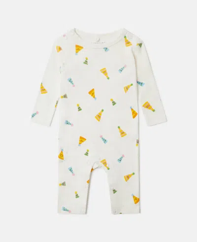 Stella Mccartney Party Hat Print Romper And All-in-one Set