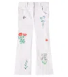 Stella Mccartney Patch-appliqué Jeans In Multicoloured