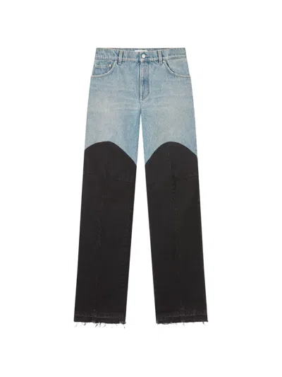 Stella Mccartney Patchwork Jeans In Patchwork Denim In Blue