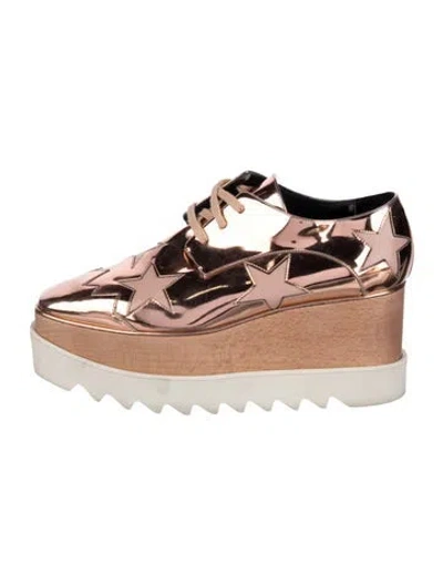 Pre-owned Stella Mccartney Patent Leather Patterned Sneakers