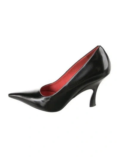 Pre-owned Stella Mccartney Patent Leather Pumps In Black