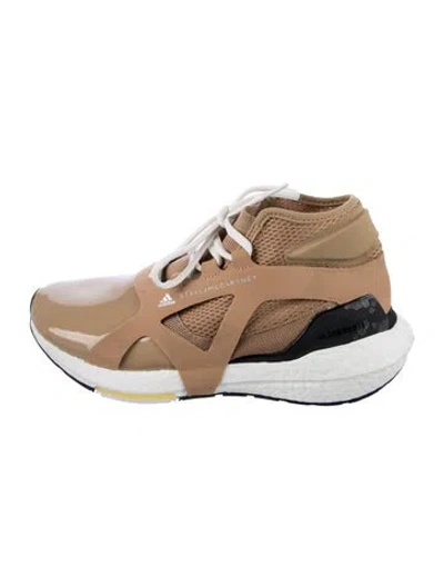 Pre-owned Stella Mccartney Patent Leather Sneakers In Neutral