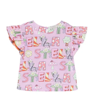 Stella Mccartney Pattern Blouse In Pink