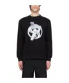Stella Mccartney Pattern Decorated Sweater In Black