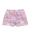 Stella Mccartney Pattern Printed Shorts In Purple