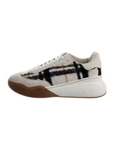 Pre-owned Stella Mccartney Patterned Athletic Sneakers In Gray