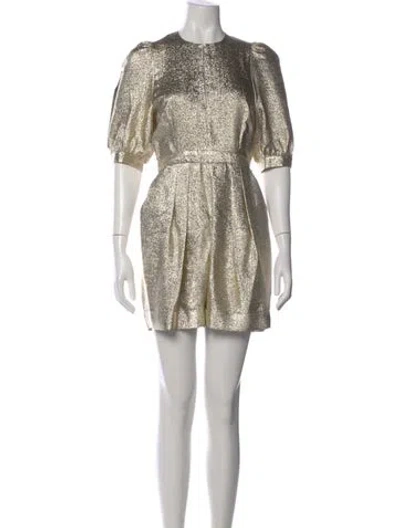 Pre-owned Stella Mccartney Patterned Crew Neck Jumpsuit W/ Tags