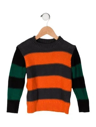 Pre-owned Stella Mccartney Babies' Patterned Crewneck Sweater In Gray