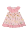 Stella Mccartney Patterned Dress In Pink