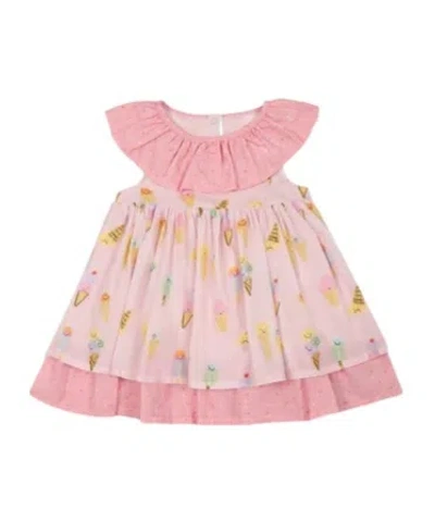 Stella Mccartney Patterned Dress In Pink