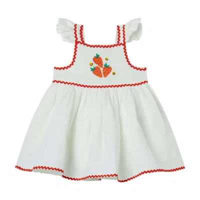 Stella Mccartney Patterned Dress In White