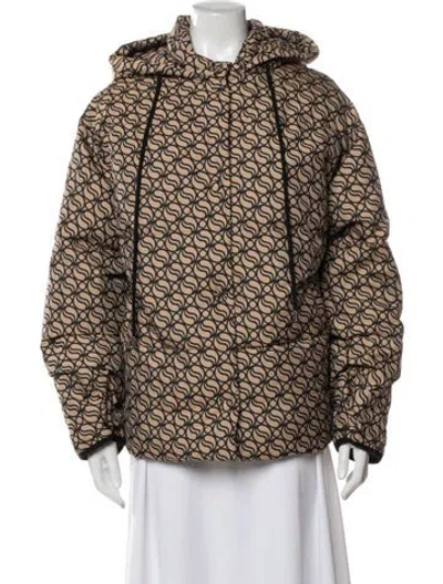 Pre-owned Stella Mccartney Patterned Jacket In Brown