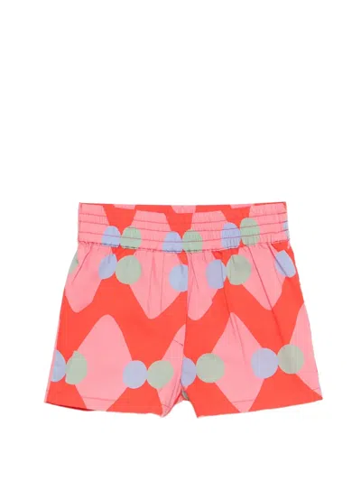 Stella Mccartney Babies' Patterned Shorts In Red