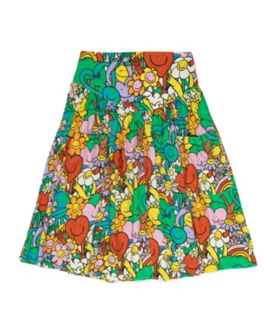 Stella Mccartney Kids' Patterned Skirt In Multi