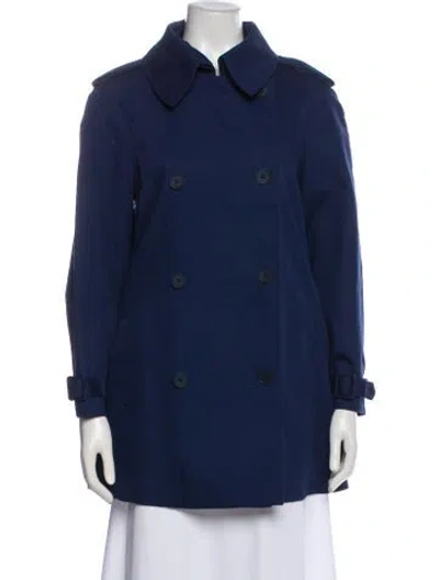 Pre-owned Stella Mccartney Peacoat In Blue