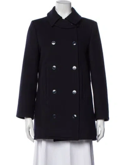 Pre-owned Stella Mccartney Peacoat In Blue