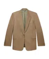 Stella Mccartney Single-breasted Blazer In Brown