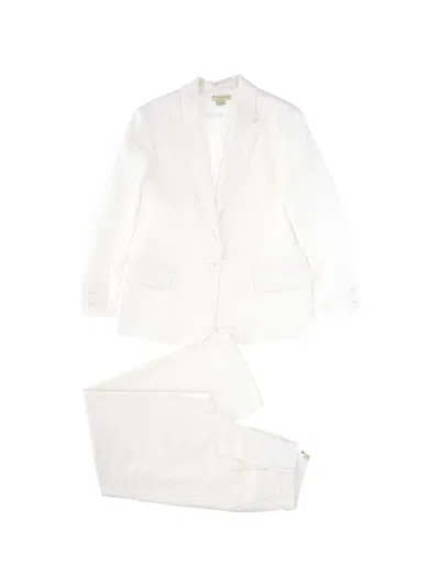 Stella Mccartney Kids' Peak-lapel Two-piece Suit In White