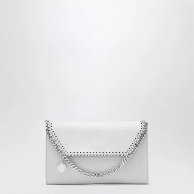 Stella Mccartney Pearl Grey Falabella Shoulder Wallet Bag