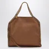 Stella Mccartney Camel Suede Alter Mat Mini Falabella Handbag In Brown