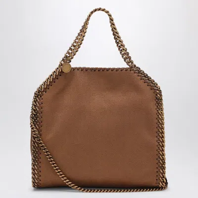Stella Mccartney Pecan Coloured Falabella Mini Handbag In Brown