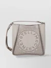 Stella Mccartney Perforated Crossbody Bag Whipstitch Trim