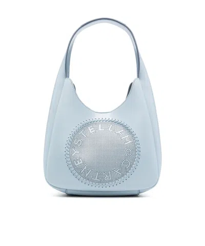 Stella Mccartney Perforated Detail Handbag In White