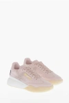 Stella Mccartney Light Pink Faux Leather Sneakers