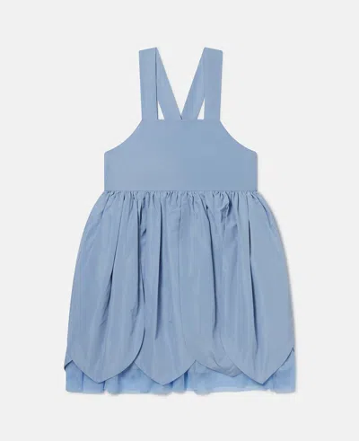 Stella Mccartney Petal Panel Skirt Dress In Blue