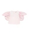 Stella Mccartney Petal-sleeve Blouse