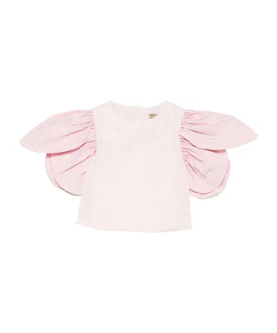 Stella Mccartney Petal-sleeve Blouse